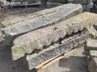 Staré kamenné sloupky, žulový sloupek, 50 ks - 4