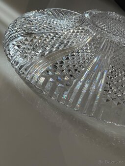 Bohemia Crystal velká křišťálová mísa ⍉ 40cm - 4