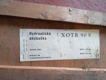 Ohybačka trubek Xotr 90S - 4