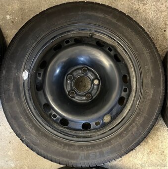 Disky Vw, 5x100, R15, Et43, letní pneu - 4