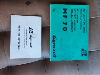 Sekačka MF70 s vozíkem - 4