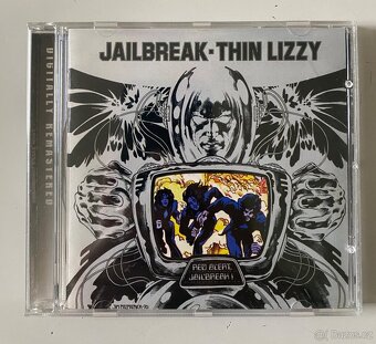 CD Thin Lizzy - Live and Dangerous, Black Rose, Jailbreak - 4