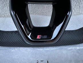 Audi sportovy volant perforovany cierny RS3 RSQ3 RS4 RS5 - 4