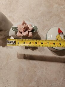 Starožitný zvonek, 1x dózička na léky - 4