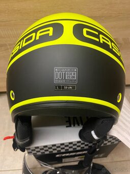 Helma na motorku Cassida Handy Plus Linear, vel. L - 4