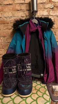 Lyžařské dámské oblečení O'Neill + boty Moon Boot 39/41 - 4