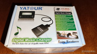 Digitální hudební adaptér Yatour YT-M06 MAZ1 - 4