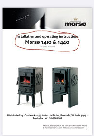Litinová kamna Morso 1410 - 4