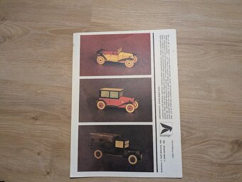 🚗 Plastická vystřihovánka – Stará Česká auta 🚗 - 4