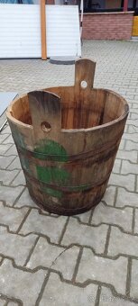 Nová zapékací mísa, demižon, dubová káď - 4