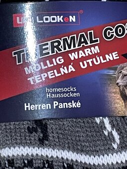 Termo ponožky na doma - 4