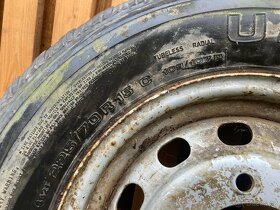 Pneu s plechem Uniroyal 225/70 R15 C letní dodávka - 4