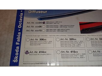 Milotec 41404 diffusor zadního nárazníku Škoda Octavia RS če - 4