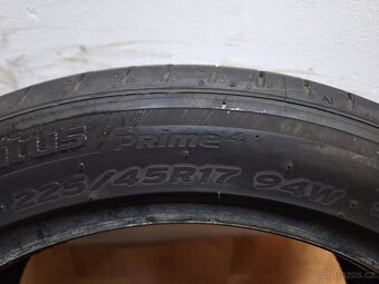 Letní pneu 225/45/17 2xHankook,2xBridgestone - 4