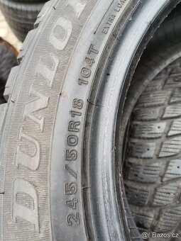 245/50/18 zimni pneu CONTINENTAL DUNLOP 245/50 R18 - 4