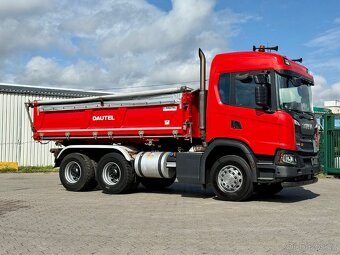 Scania G 500 XT 6x4 třístranný sklápěč Bordmatic - 4