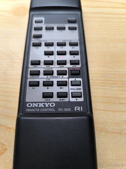 Pěkný Dálkový ovladač ONKYO RC 302S + Nové Baterie Philips. - 4