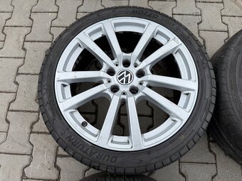 4x al kola 5x120 19 + pneu letní 255/40 R19 - 4