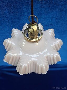 Závěsná lampa starorůžová - 4