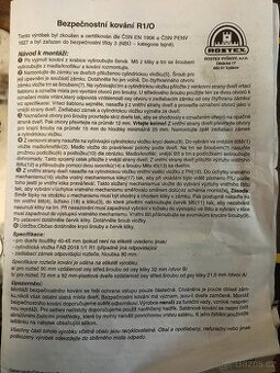 Bezpečnostní kování klika koule Rostex R1/0 - 4