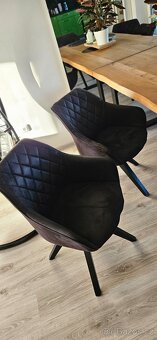 Jídelní židle otočná Landscape 2kusy - 4