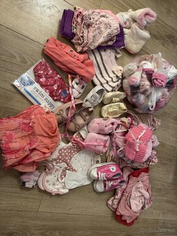 Obrovský balík věcí pro holčičku vel 50-68 - 4