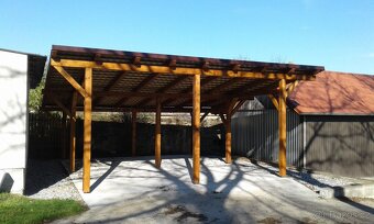 Zahradní pergola 3×4 m – možnost úprav - 4