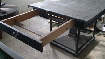 starožitný rozkládací stůl - 4