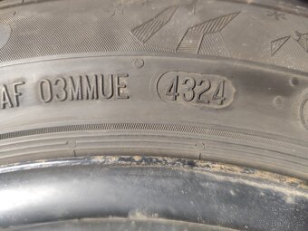 Pneu zimní kola 185/60 r16  5x100 - 4