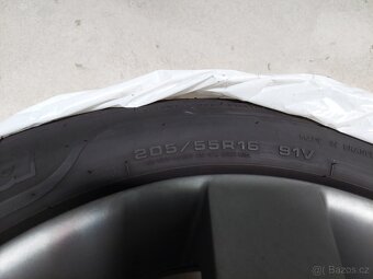 alu disky, sada kol Peugeot 308 + letní gumy - 4