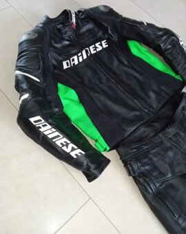 Dainese Racing 3-Pánská kožená moto kombinéza, dvoudílná - 4