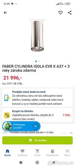 Digestoř Faber Cilindra Isola - 4