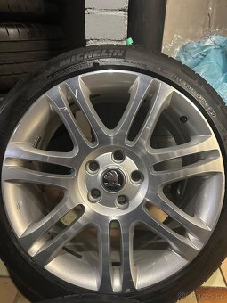ALU Kola ŠKODA 5x112 R18 THEMISTO Letní Pneu 225/40/18 - 4