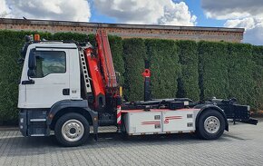 MAN TGM 15.290 4x2 - nosič kontejnerů s hydraulickou rukou - 4