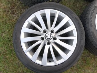 alu 17" Seat,VW,Škoda letní 225/45/17 Hankook 6-7mm - 4