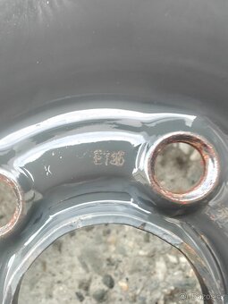Originál plechové disky včetně pneu 5X100 5jx14 ET35 Fabia I - 4