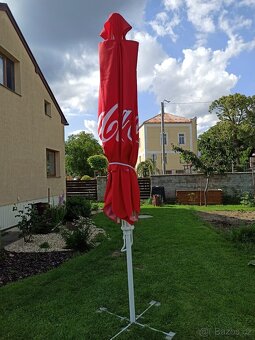 Zahradní slunečník Coca-Cola - KOMPLET - 4