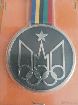 Pamětní medaile Olympiáda Moskva 1980 - 4
