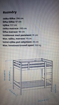 Patrová postel IKEA - 4