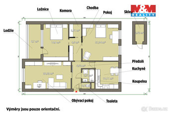 Prodej bytu 3+1, 82 m², Plzeň, ul. Nýřanská - 4
