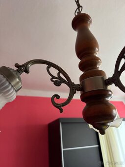 Zdravím všechny prodám retro lustr - 4