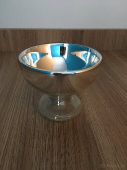 Stříbřené sklo - tzv. selské stříbro - 4