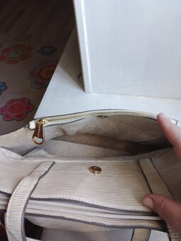 Dámská béžová kabelka - 4