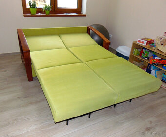 Gauč / pohovka / sedačka a 6 židlí - 4