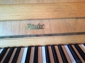 Prodám pianino Rösler - 4