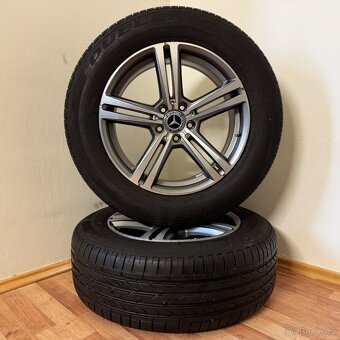 MERCEDES GLC 5x112 R18 ET38+LETNÍ 235/60R18 7,5/6mm - 4