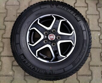 Alu kola originál Fiat Ducato 5x130 R16 VELICE PĚKNÁ SADA - 4