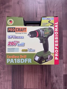 AKU VRTAČKA 20V PROCRAFT PA18DFR - 4