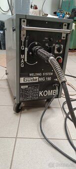 CO2 svářečka MIG 190 A Gude kombi 220/400V - 4
