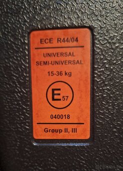 ISOFIX podsedák Osann 15-36kg - 4